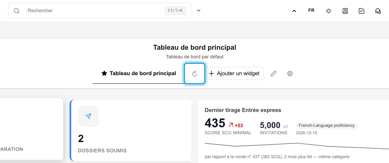 6. Toujours à jour