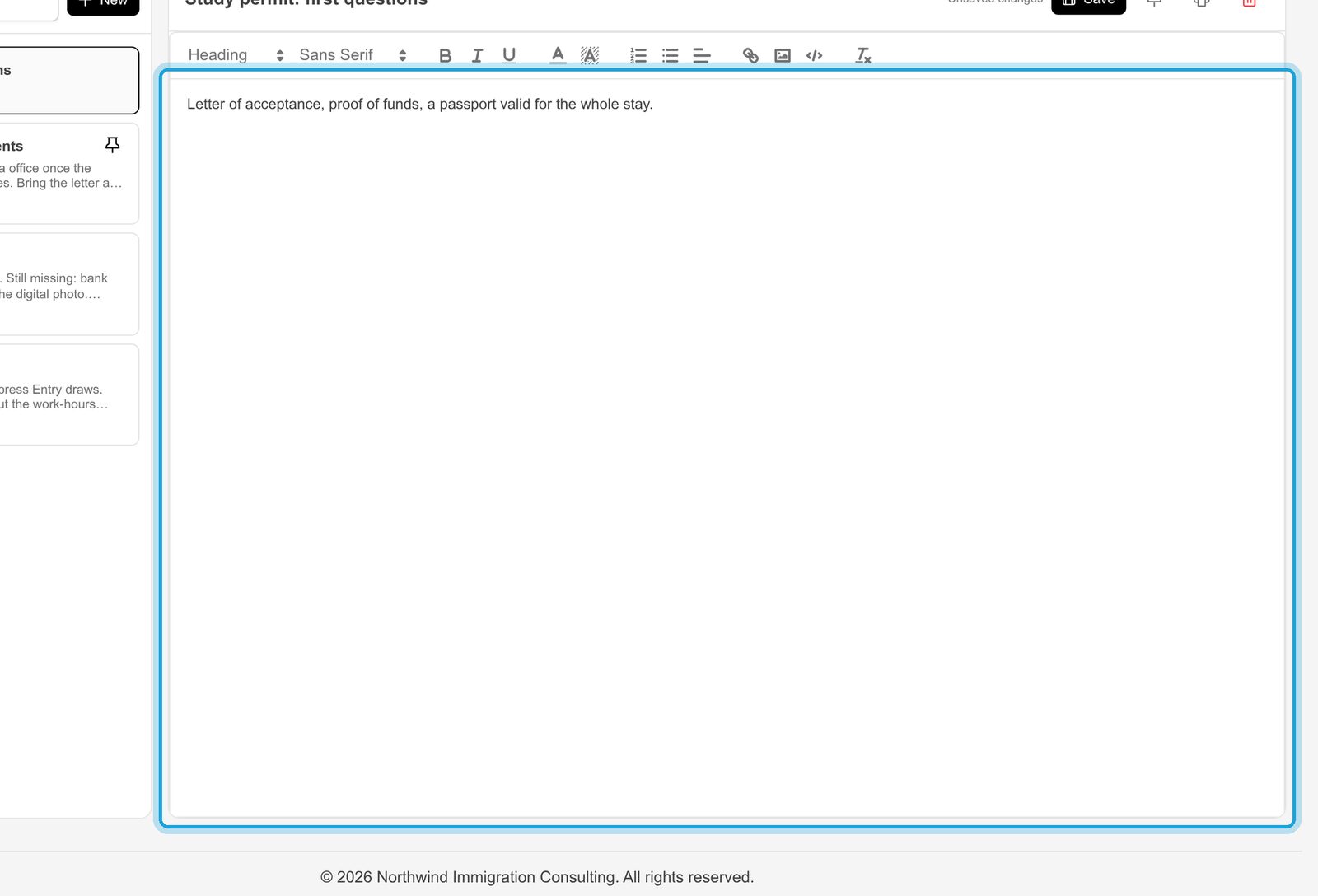 5. Write